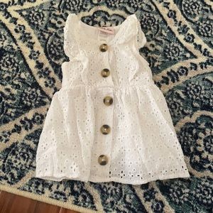 Eyelet dress